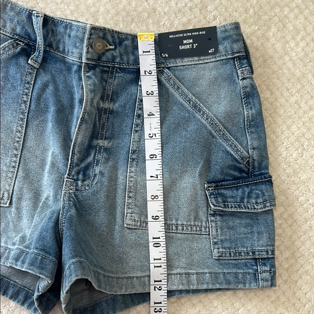 Hollister Blue Cargo Shorts - Picture 5 of 7